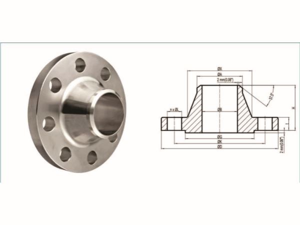 Weld Neck Flanges (WNRF)