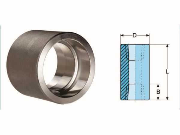 Socket Weld Full Coupling