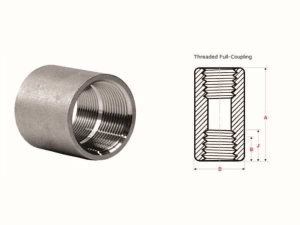 Threaded / Screwed Full Coupling